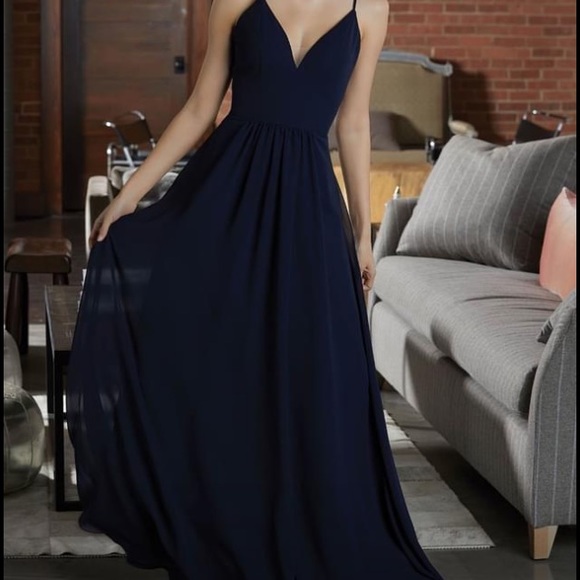 Morilee bridesmaid dress colour blush size 8. I have 3 of them never worn - Picture 2 of 5